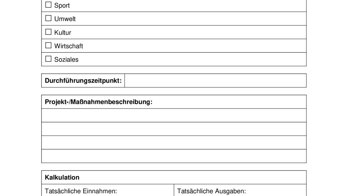verwendungsnachweis